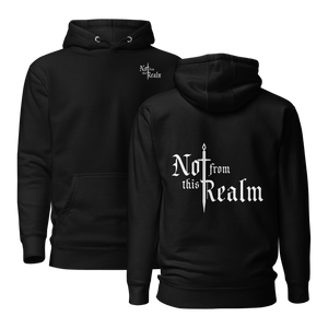Basics Hoodie — Obsidian Black - Not From This Realm