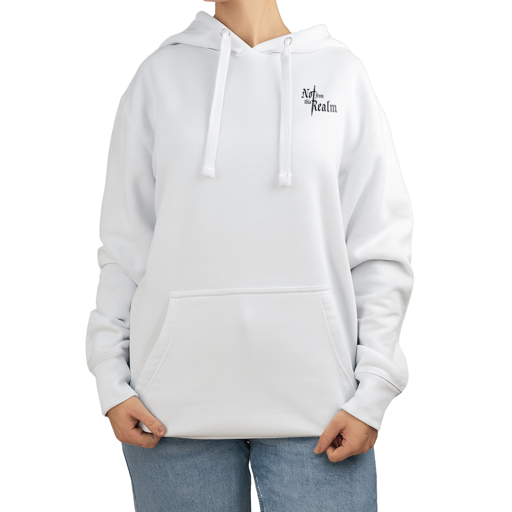 Basics Hoodie — Quartz White - Not From This Realm