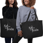 Basics Organic Tote Bag — Obsidian - Not From This Realm