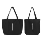 Basics Organic Tote Bag — Obsidian - Not From This Realm