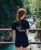 Basics T-Shirt — Obsidian Black - Not From This Realm