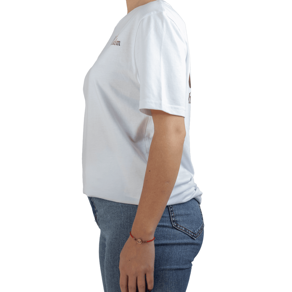Basics T-Shirt — Quartz White - Not From This Realm