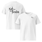 Basics T-Shirt — Quartz White - Not From This Realm