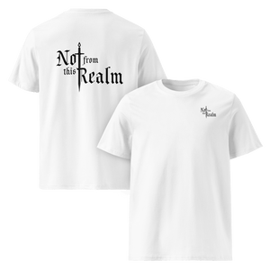 Basics T-Shirt — Quartz White - Not From This Realm