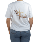 Basics T-Shirt — Quartz White - Not From This Realm
