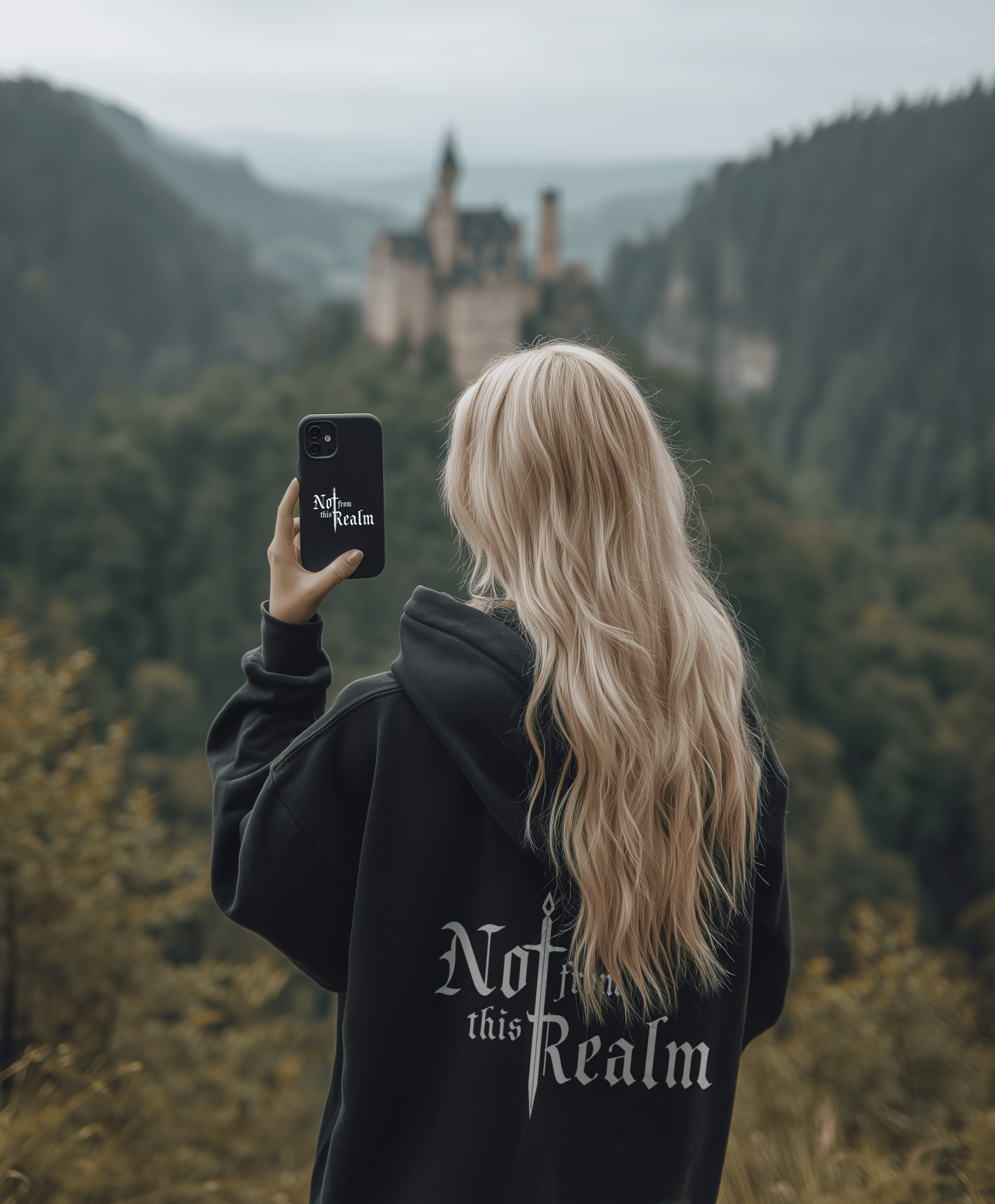 Basics Tough Case for iPhone® — Obsidian - Not From This Realm