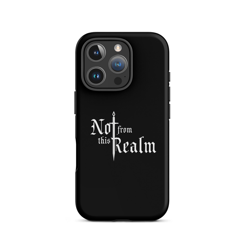 Basics Tough Case for iPhone® — Obsidian - Not From This Realm