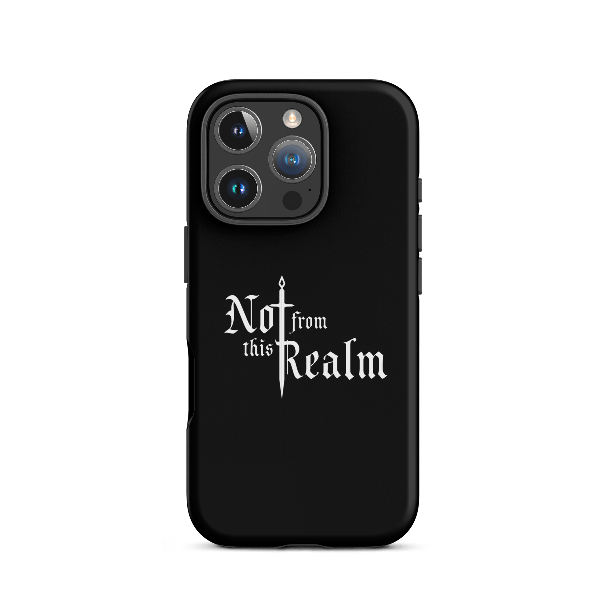 Basics Tough Case for iPhone® — Obsidian - Not From This Realm