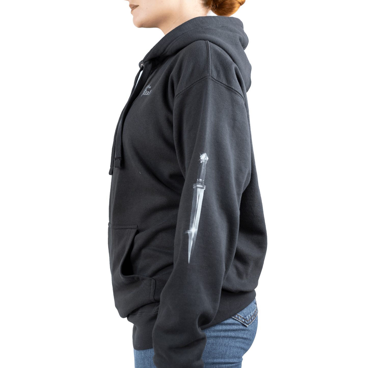Blades of the Realm Hoodie - Nightblade Grey - Not From This Realm