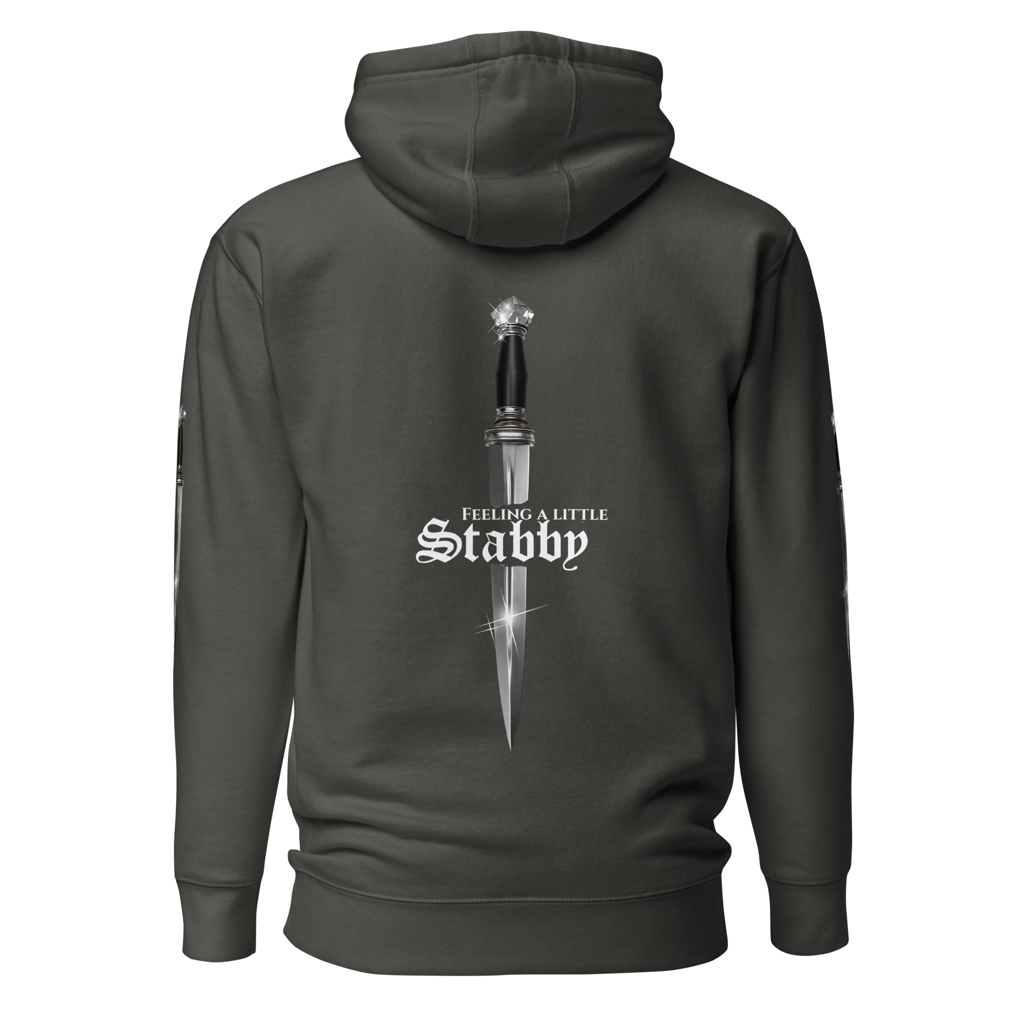 Blades of the Realm Hoodie - Nightblade Grey - Not From This Realm