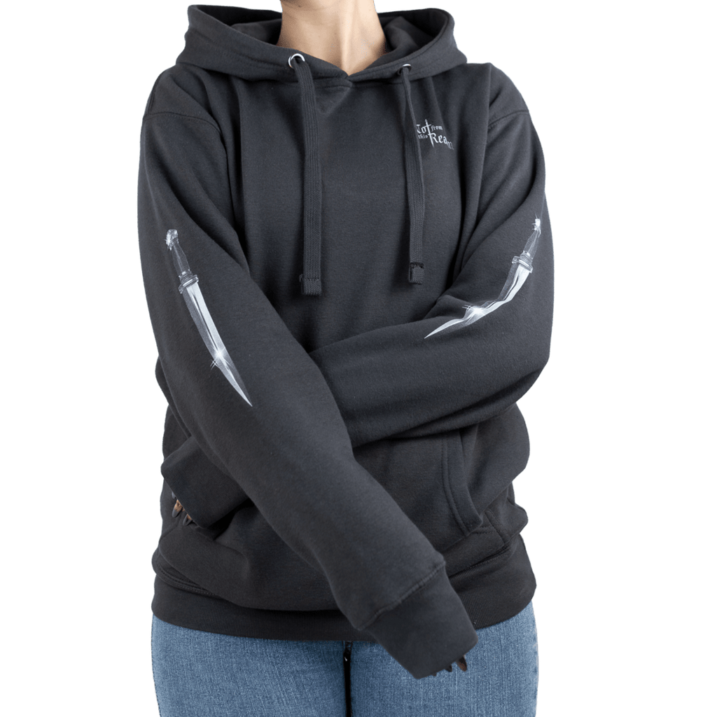 Blades of the Realm Hoodie - Nightblade Grey - Not From This Realm