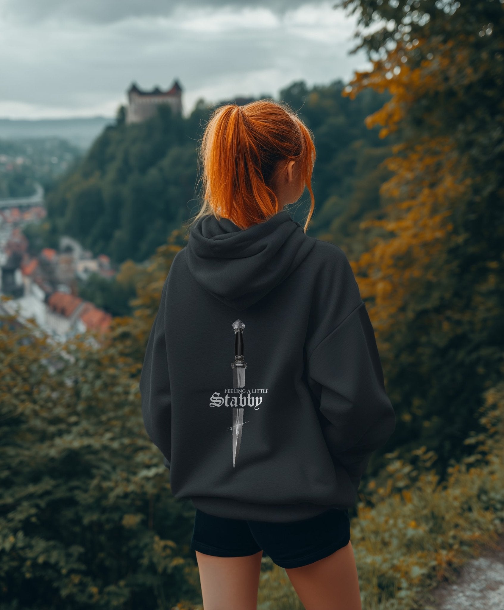 Blades of the Realm Hoodie - Nightblade Grey - Not From This Realm