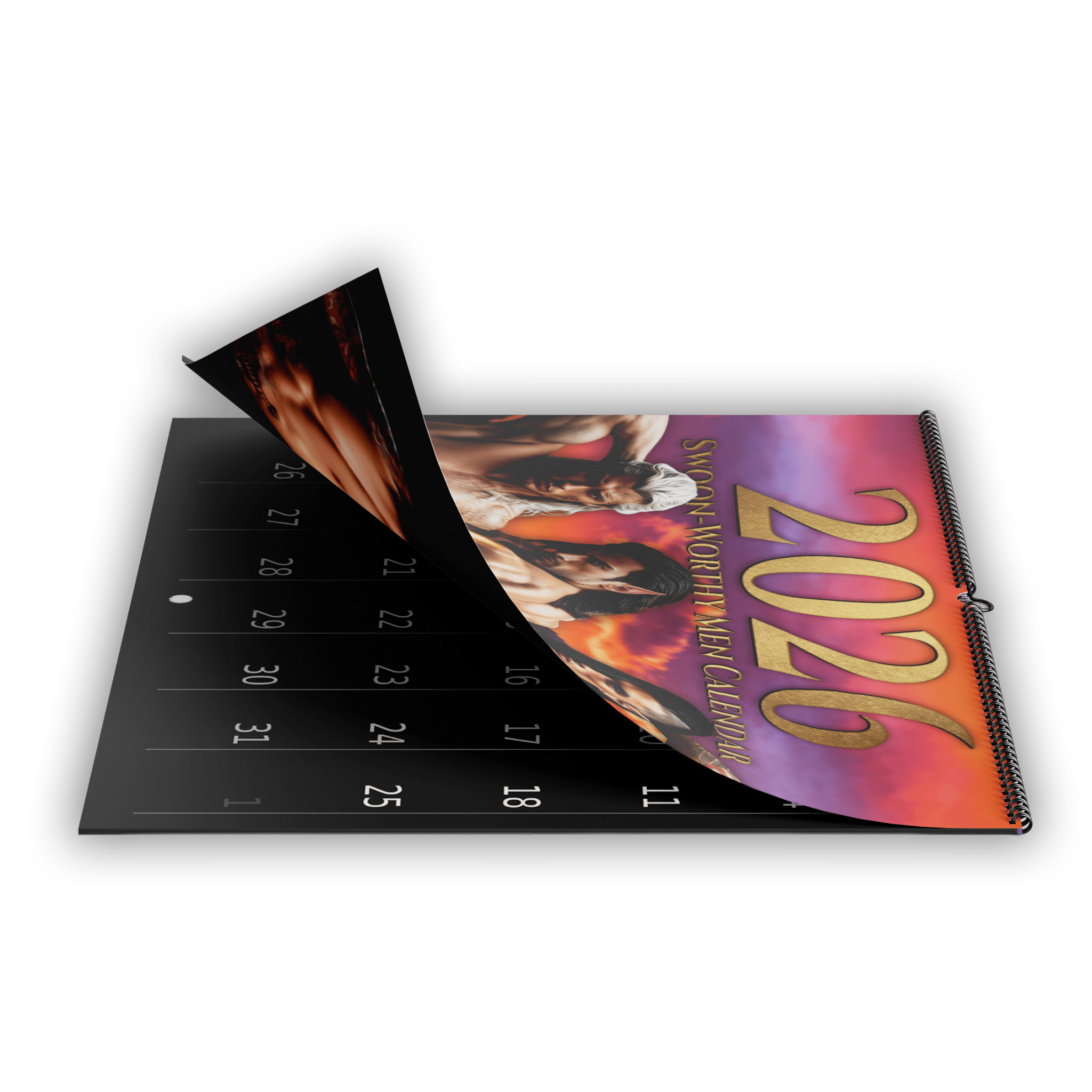 Bundle - Swoon Worthy Men Calendar + Wallpapers - Limited Edition - Not From This Realm