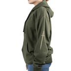 Monochromes Hoodie — Deepwood Green - Not From This Realm