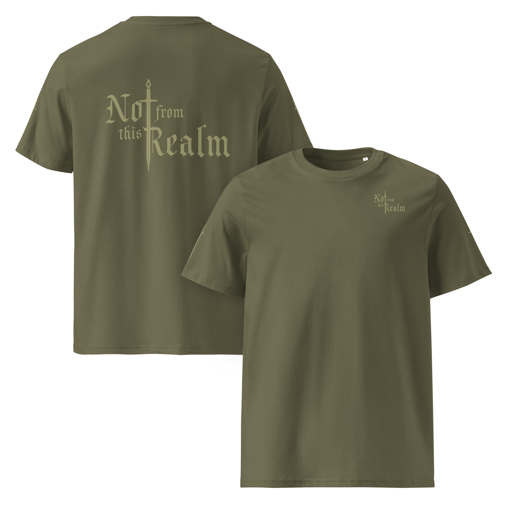 Monochromes T-Shirt — Deepwood Bright - Not From This Realm