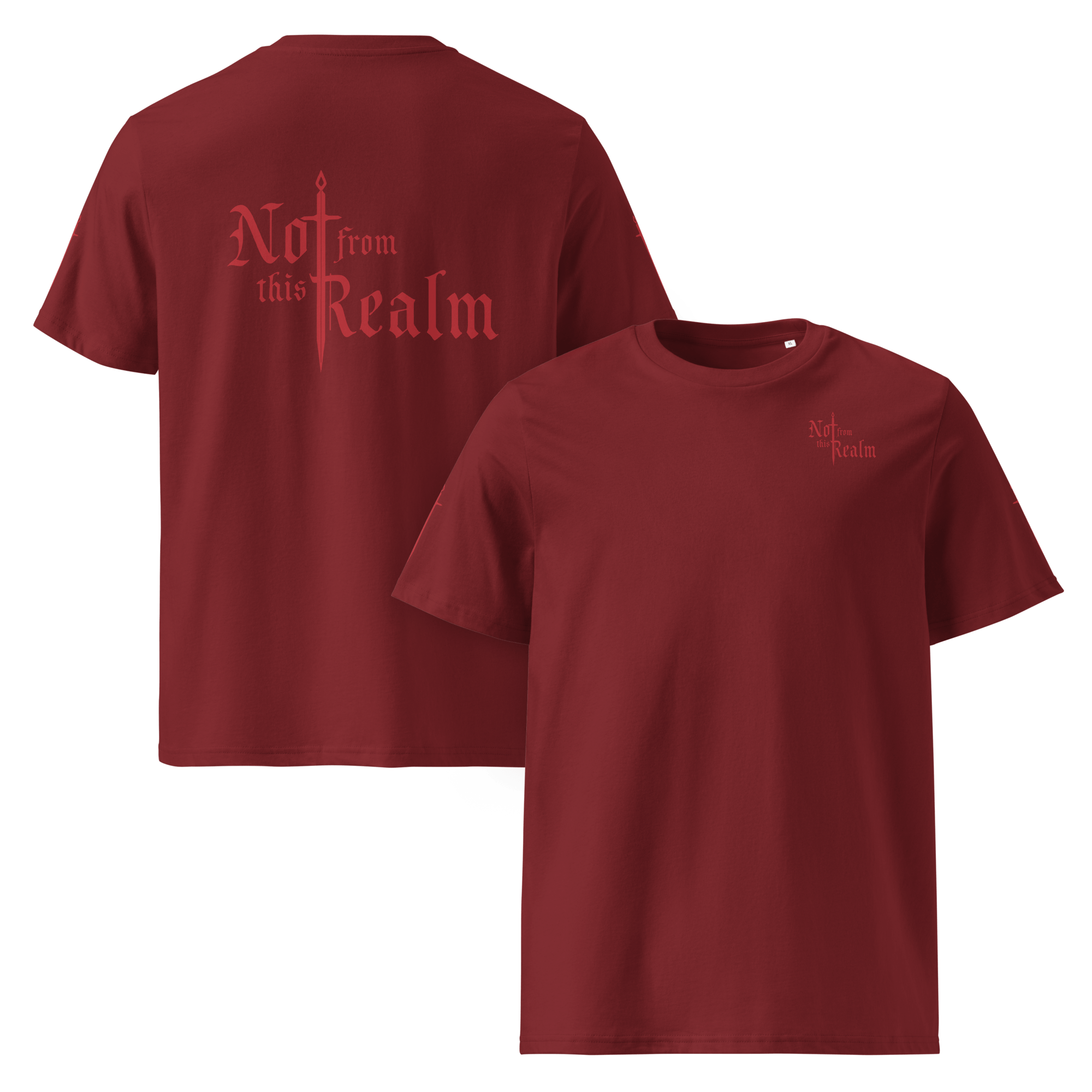 Monochromes T-Shirt — Moonblood Bright - Not From This Realm
