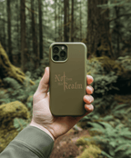 Monochromes Tough Case for iPhone® — Deepwood Green - Not From This Realm