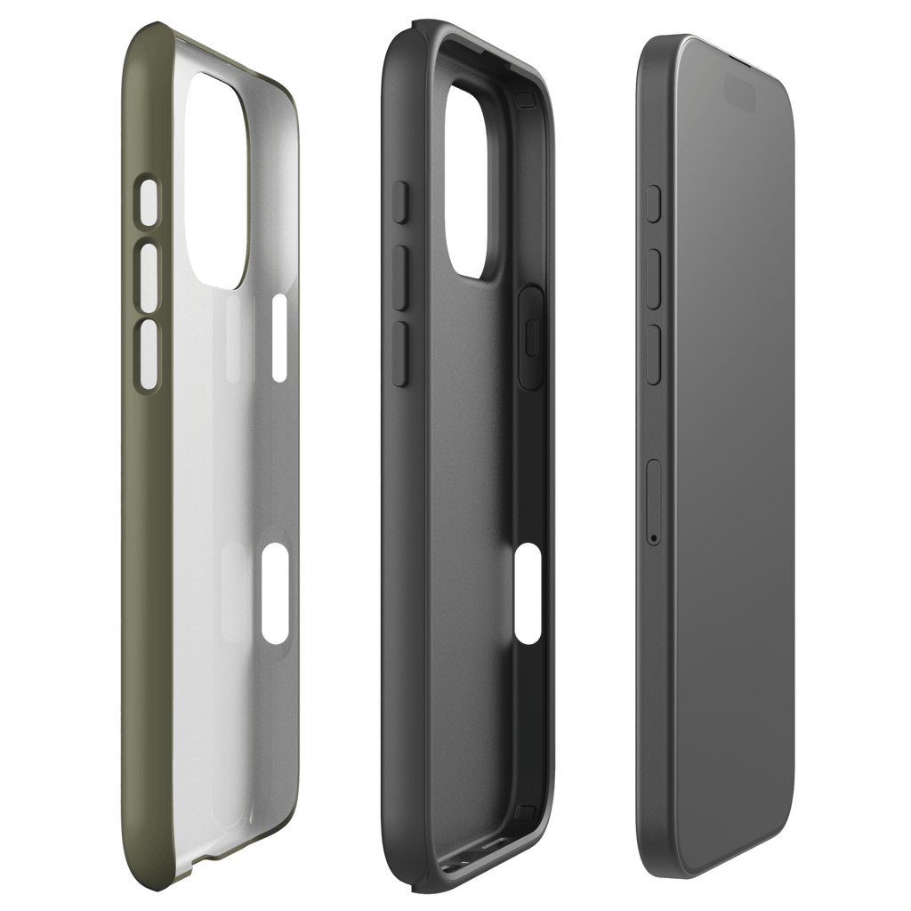 Monochromes Tough Case for iPhone® — Deepwood Green - Not From This Realm