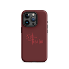 Monochromes Tough Case for iPhone® — Moonblood Red - Not From This Realm