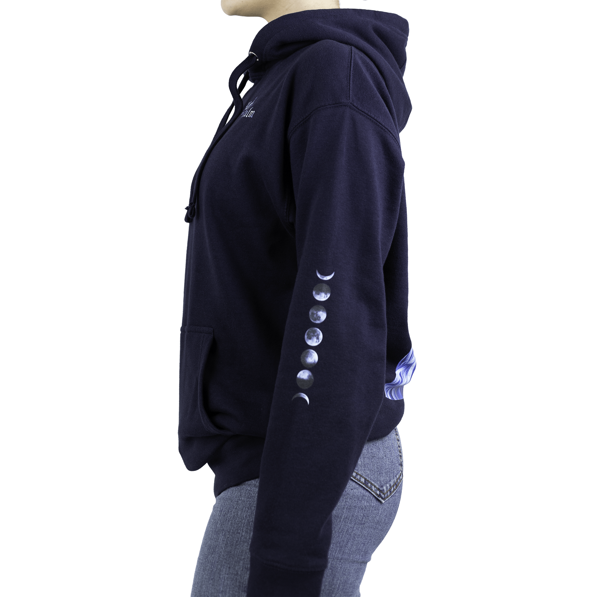 Moonbound Hoodie — Moontide Navy - Not From This Realm