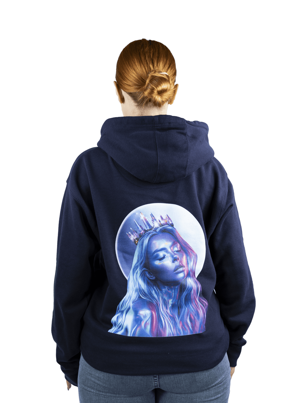 Moonbound Hoodie — Moontide Navy - Not From This Realm