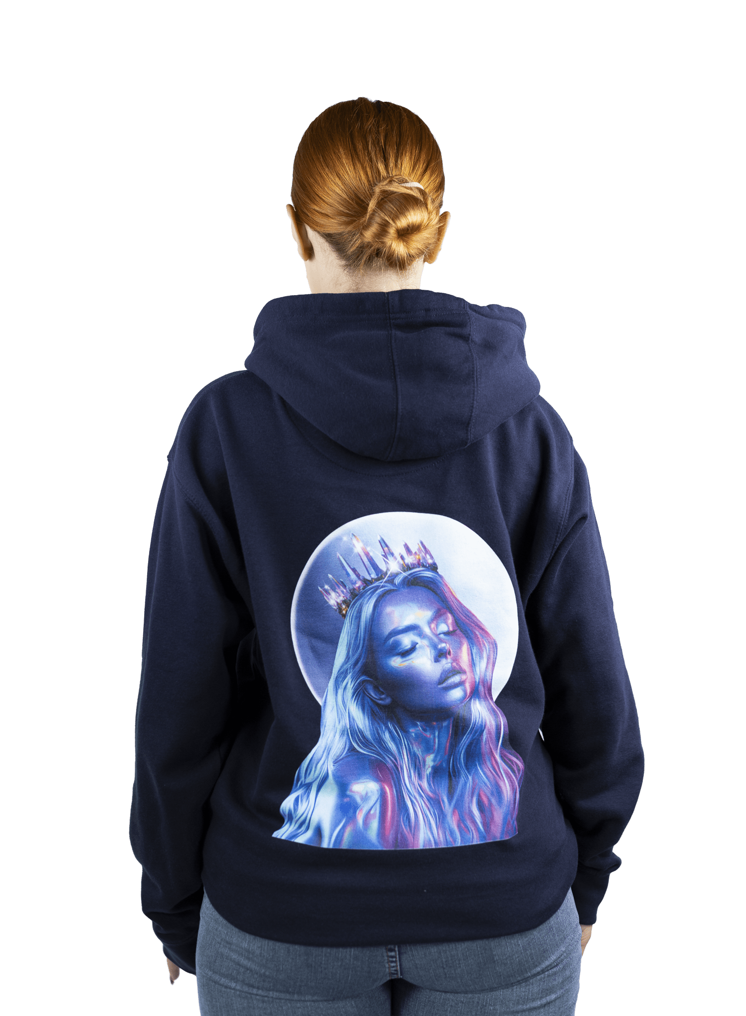 Moonbound Hoodie — Moontide Navy - Not From This Realm
