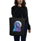 Moonbound Organic Tote Bag — Obsidian - Not From This Realm
