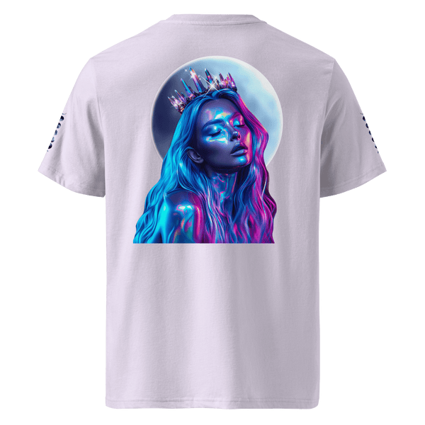 Moonbound T-Shirt — Celestite Lavender with sleeve detail - Not From This Realm