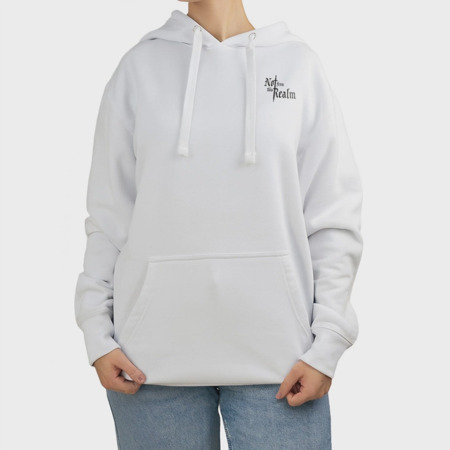 Basics Hoodie — Quartz White