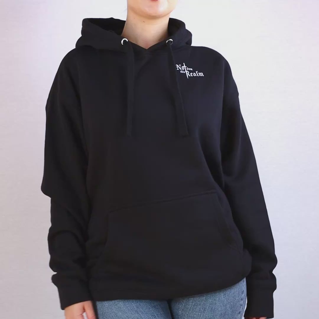 Basics Hoodie — Obsidian Black