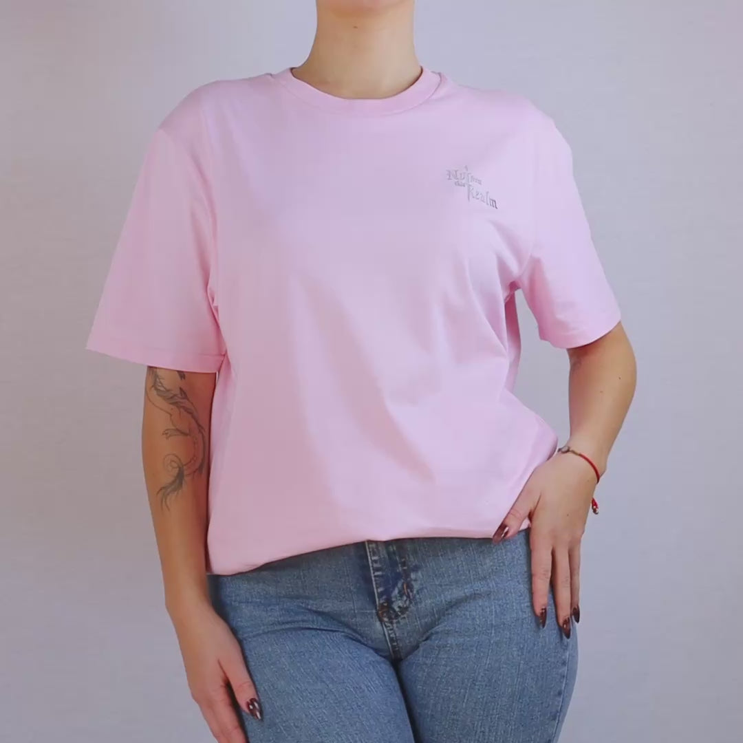 Blades of the Realm T-Shirt —  Rosesteel Pink