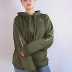 Monochromes Hoodie — Deepwood Green